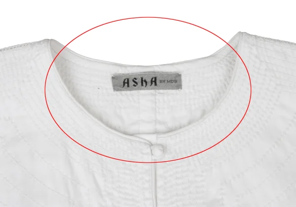 ASHA BY MDS Sashiko Design Collarless Jacket K-173845_005
