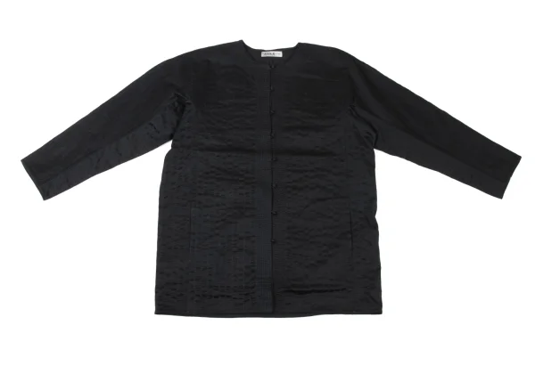 ASHA BY MDS Sashiko Design Collarless Jacket K-173846_002
