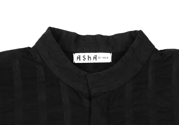 ASHA BY MDS Striped Embroidery Stand-collar Jacket K-173849_004