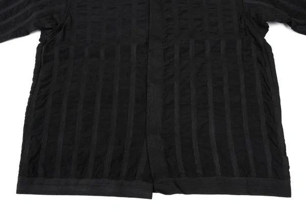 ASHA BY MDS Striped Embroidery Stand-collar Jacket K-173849_007
