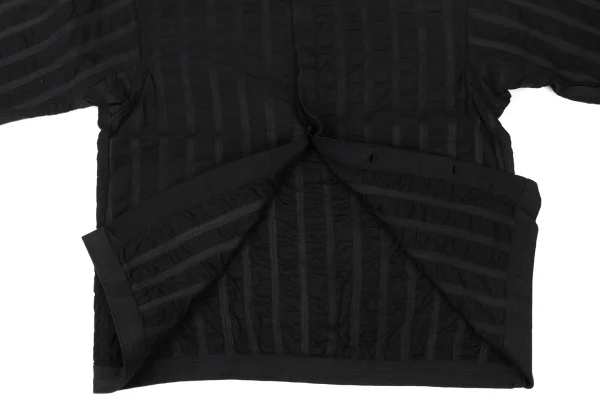 ASHA BY MDS Striped Embroidery Stand-collar Jacket K-173849_010