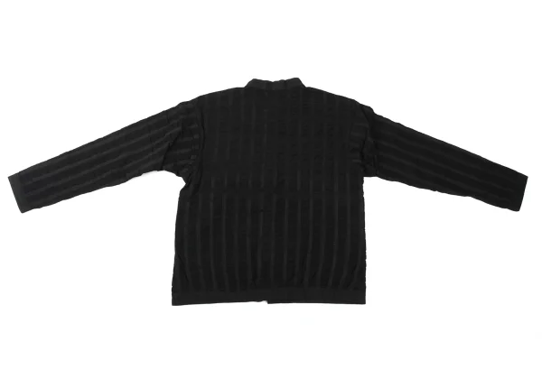 ASHA BY MDS Striped Embroidery Stand-collar Jacket K-173849_011