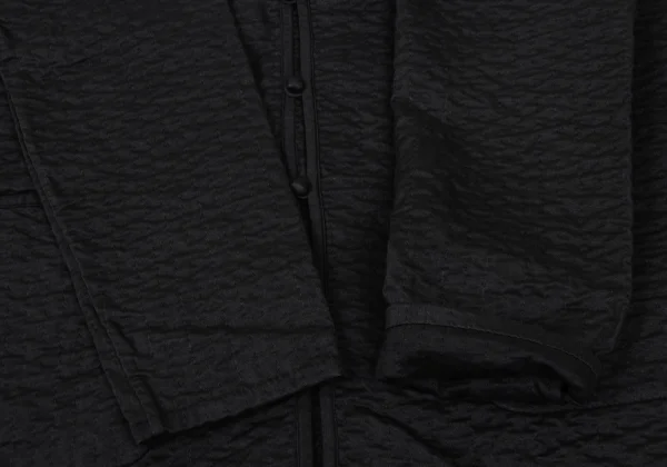 ASHA BY MDS Patch Pocket Sashiko Stand-collar Jacket K-173850_006