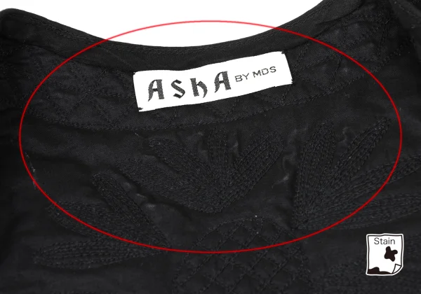ASHA BY MDS Floral Embroidery Buttonless Jacket K-173851_011