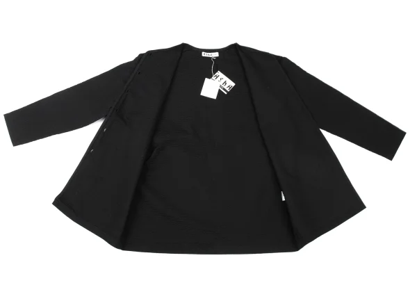 ASHA BY MDS Stitch Design Collarless Jacket K-173852_011