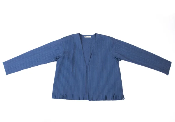 ASHA BY MDS Tape Design Collarless Buttonless Jacket K-173854_002