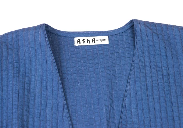 ASHA BY MDS Tape Design Collarless Buttonless Jacket K-173854_005