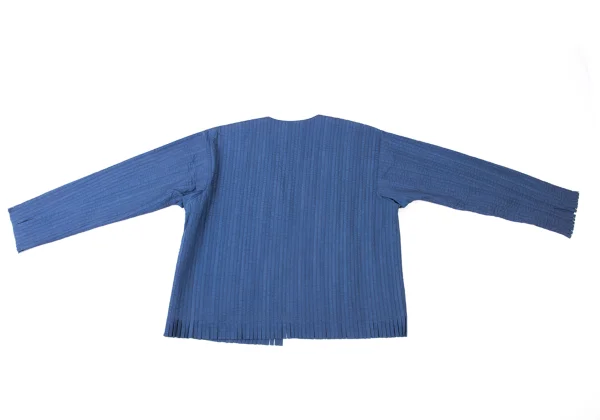 ASHA BY MDS Tape Design Collarless Buttonless Jacket K-173854_013