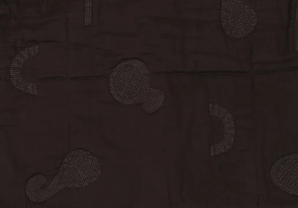 ASHA BY MDS Graphic Embroidery Many Button Stand-collar Jacket K-173856_014