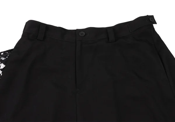 Yohji Yamamoto collections Floral Lace Switching Wide Pants K-173858_004