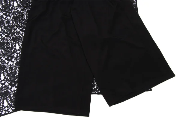 Yohji Yamamoto collections Floral Lace Switching Wide Pants K-173858_008