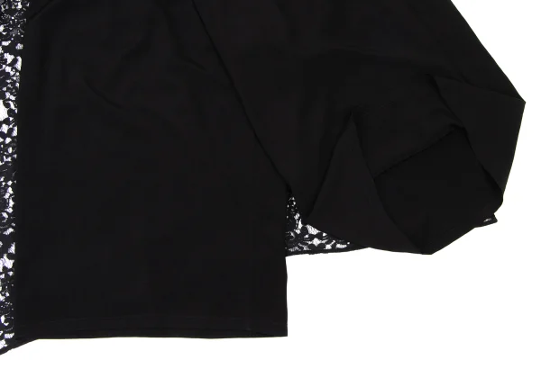 Yohji Yamamoto collections Floral Lace Switching Wide Pants K-173858_009