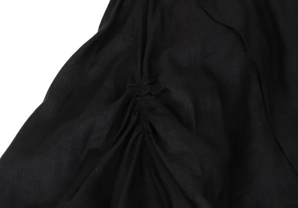 REGULATION yohji yamamoto Patchwork Design Linen Skirt K-173859_012