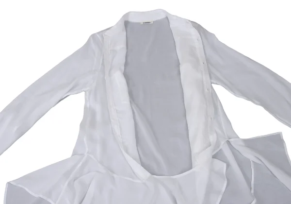 LIMI feu Frill Switching Long Pullover Shirt K-173860_011