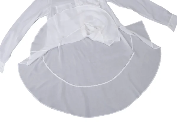 LIMI feu Frill Switching Long Pullover Shirt K-173860_012