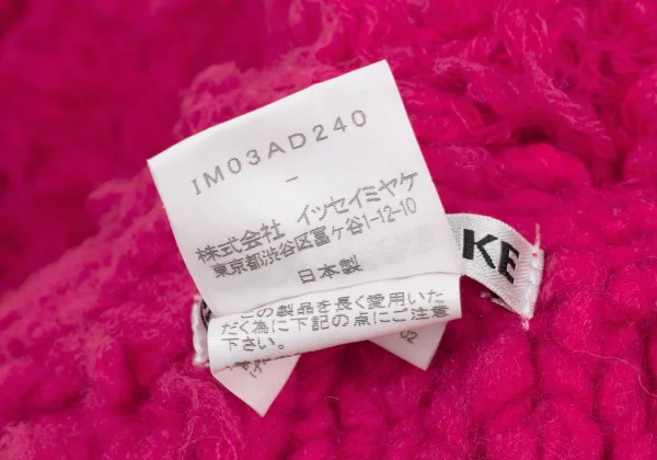 ISSEY MIYAKE Wool Knit Snood K-173865_008