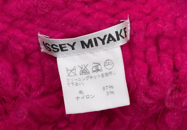 ISSEY MIYAKE Wool Knit Snood K-173865_009