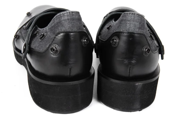 LIMI feu Discharge Printed Detachable Legs Leather Shoes K-173868_012