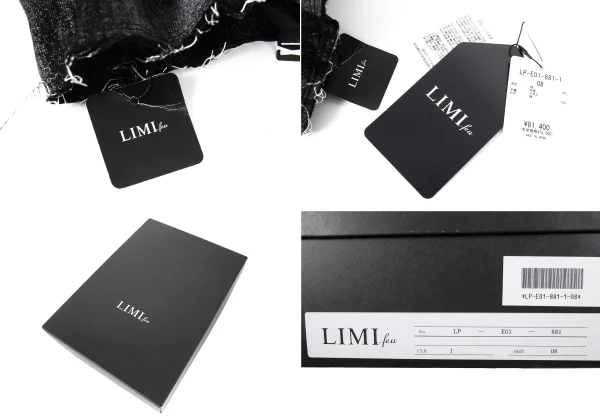 LIMI feu Discharge Printed Detachable Legs Leather Shoes K-173868_019