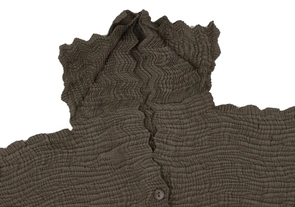 ISSEY MIYAKE Wrinkled Woolly Pleats Blouse K-173869_004