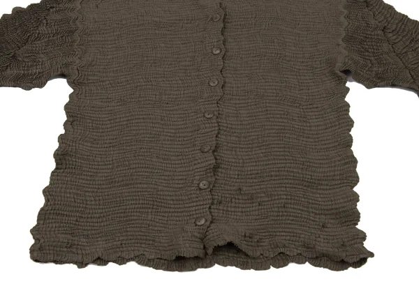 ISSEY MIYAKE Wrinkled Woolly Pleats Blouse K-173869_009