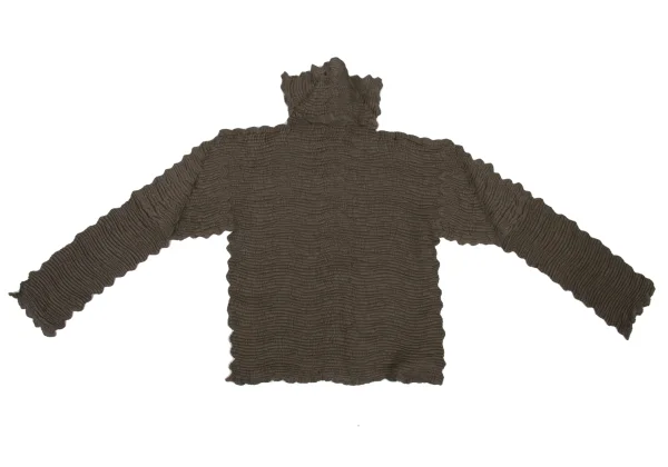 ISSEY MIYAKE Wrinkled Woolly Pleats Blouse K-173869_011