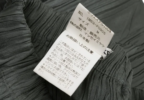 ISSEY MIYAKE Wrinkled Pleats Shiny Skirt K-173872_011