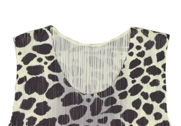 PLEATS PLEASE Animal Printed Tank Top K-173876_003