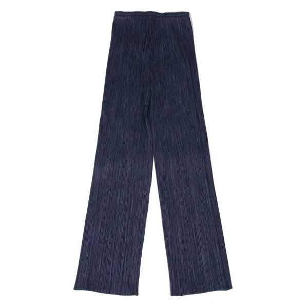 PLEATS PLEASE Denim Print Pleats Straight Pants K-173877_006