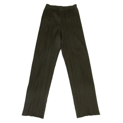 PLEATS PLEASE Pleated Straight Pants