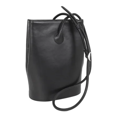 MIYAKE DESIGN STUDIO Leather Shoulder Bag