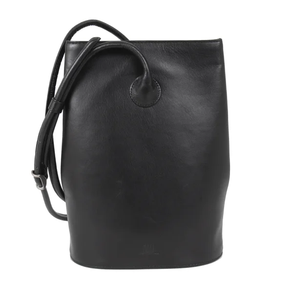 MIYAKE DESIGN STUDIO Leather Shoulder Bag K-173883_003