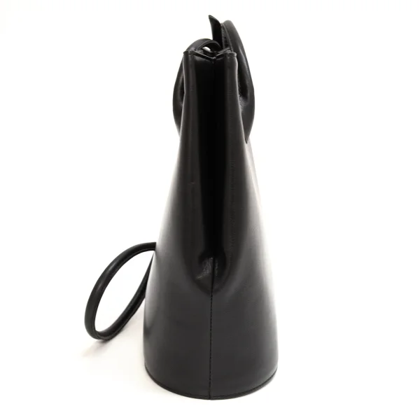 MIYAKE DESIGN STUDIO Leather Shoulder Bag K-173883_004