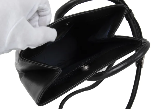 MIYAKE DESIGN STUDIO Leather Shoulder Bag K-173883_009