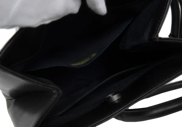 MIYAKE DESIGN STUDIO Leather Shoulder Bag K-173883_011