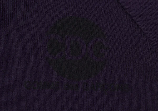 GOOD DESIGN SHOP COMME des GARCONS×Charkes Kirk Wool Print Knit Hoodie K-173885_005