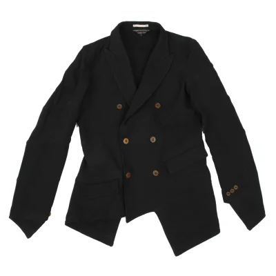 COMME des GARCONS HOMME PLUS Poly Twist Switching Double Jacket
