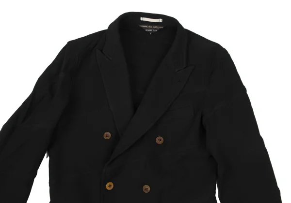 COMME des GARCONS HOMME PLUS Poly Twist Switching Double Jacket K-173888_002