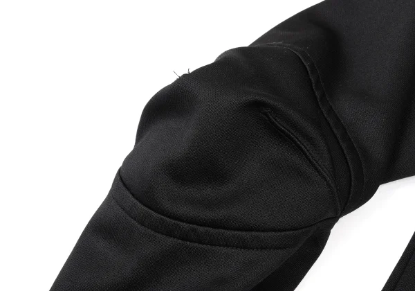 COMME des GARCONS HOMME PLUS Jersey Elbow Detail Zip Hoodie K-173889_006