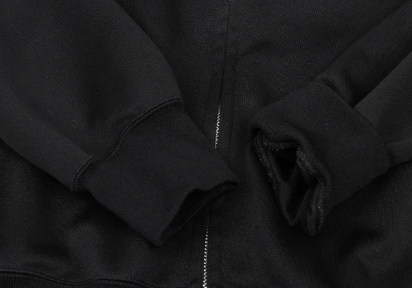 COMME des GARCONS HOMME PLUS Jersey Elbow Detail Zip Hoodie K-173889_007