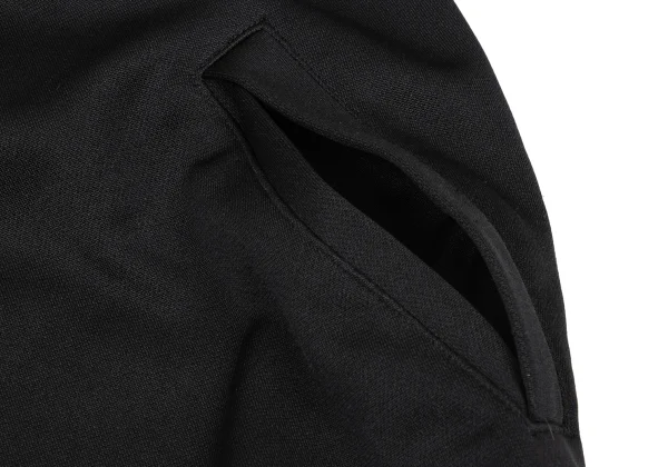 COMME des GARCONS HOMME PLUS Jersey Elbow Detail Zip Hoodie K-173889_010