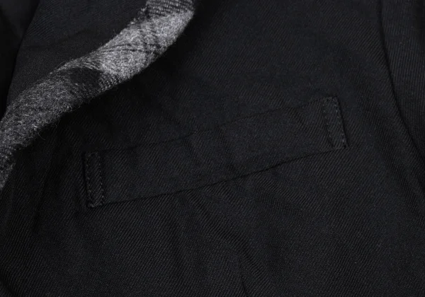 COMME des GARCONS HOMME Dyed Poly Lapel Switching Jacket K-173891_005