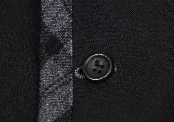 COMME des GARCONS HOMME Dyed Poly Lapel Switching Jacket K-173891_009