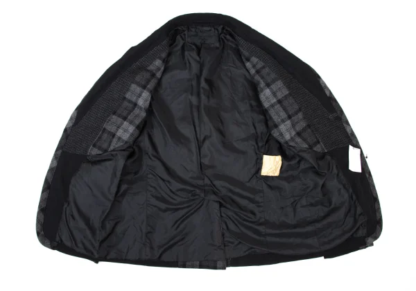 COMME des GARCONS HOMME Dyed Poly Lapel Switching Jacket K-173891_011