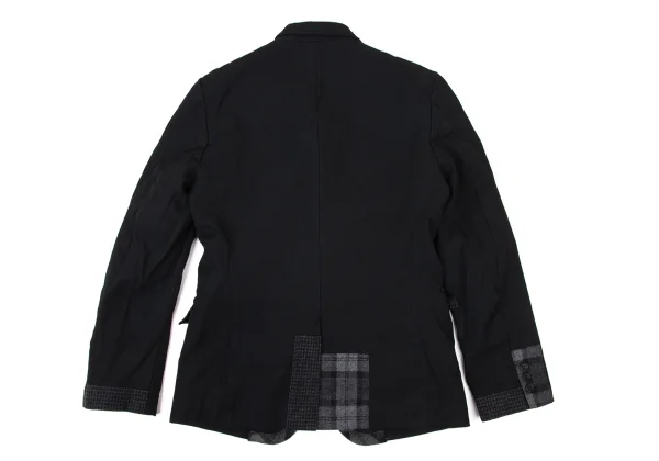 COMME des GARCONS HOMME Dyed Poly Lapel Switching Jacket K-173891_012