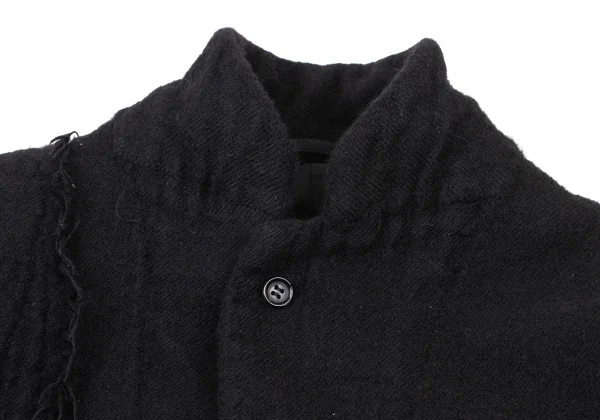 COMME des GARCONS HOMME Wool Fulling Raw Edge Paste Jacket K-173892_003