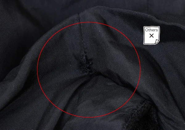 COMME des GARCONS HOMME Wool Fulling Raw Edge Paste Jacket K-173892_014