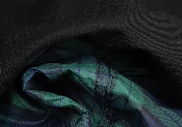 COMME des GARCONS HOMME Wool Linen Check Lining Reversible Jacket K-173896_018
