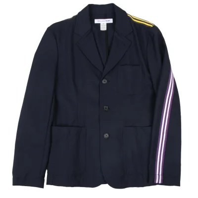 COMME des GARCONS SHIRT Wool Poly Tape Design Jacket