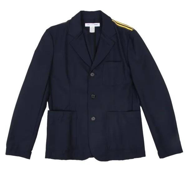 COMME des GARCONS SHIRT Wool Poly Tape Design Jacket K-173897_002